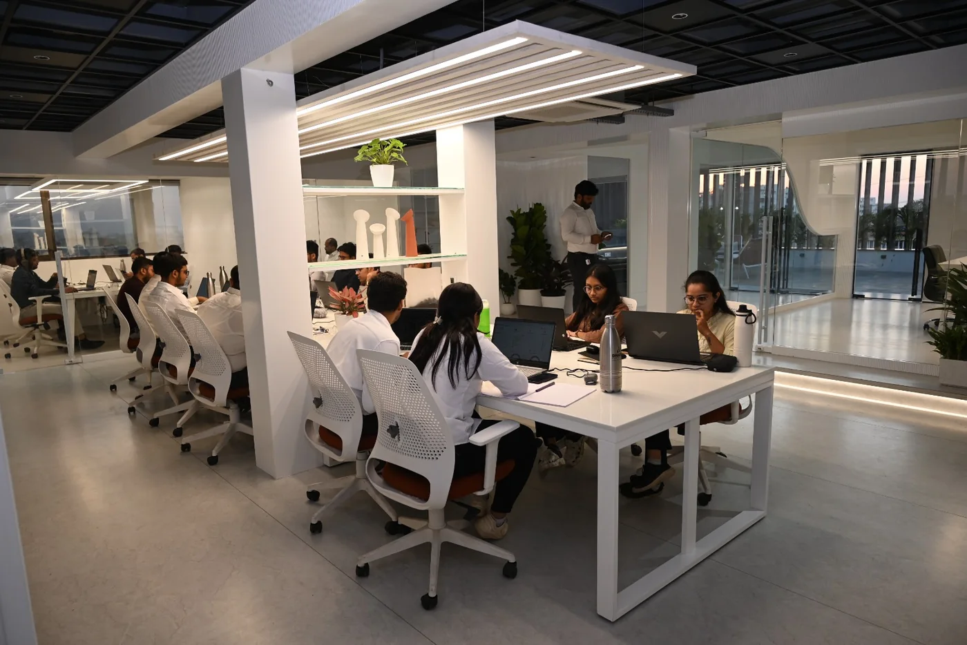 Review sessions — a different angle of the same table
